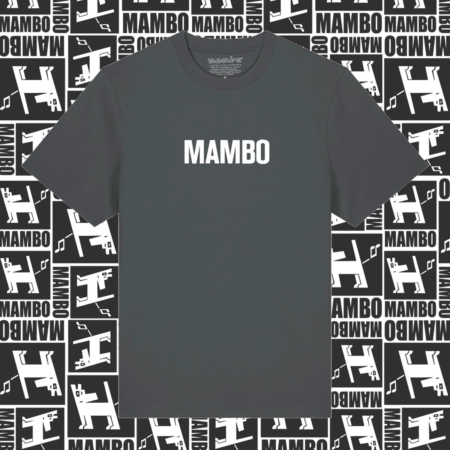 Mambo 'This Will Pass' T-Shirt - Dark Grey - Mambo