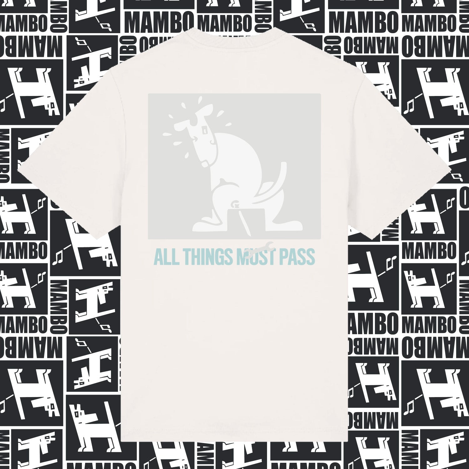 Mambo 'This Will Pass' T-Shirt - Off White - Mambo