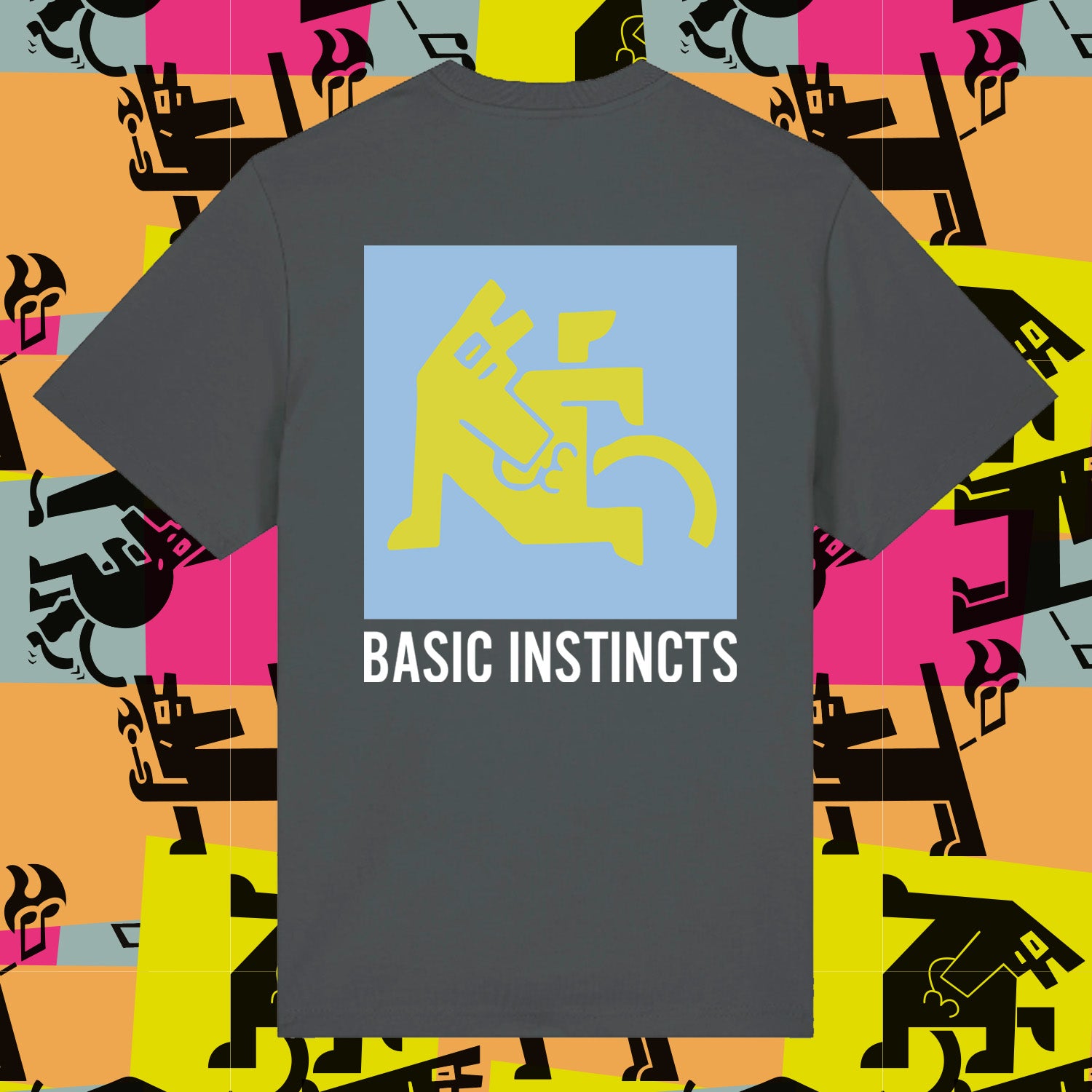 Mambo 'Basic Instincts' T-Shirt - Anthracite - Mambo