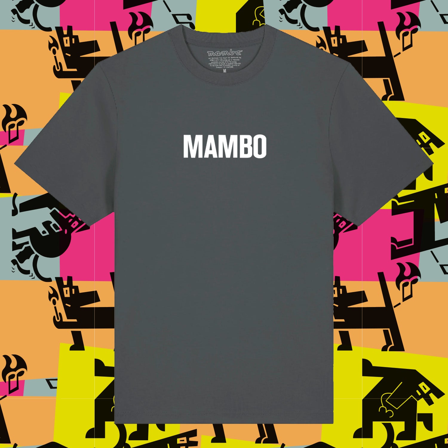 Mambo 'Basic Instincts' T-Shirt - Anthracite - Mambo