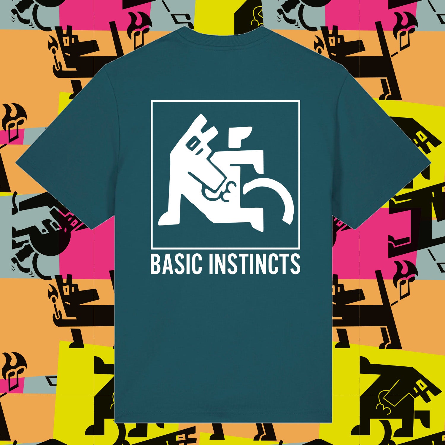 Mambo 'Basic Instincts' T-Shirt - Dark Green - Mambo