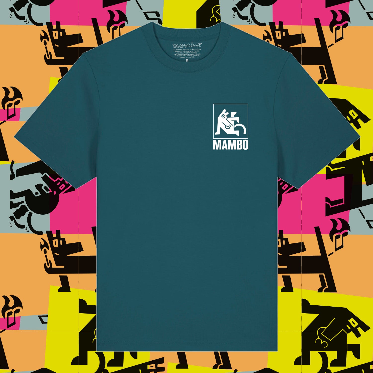 Mambo 'Basic Instincts' T-Shirt - Dark Green - Mambo