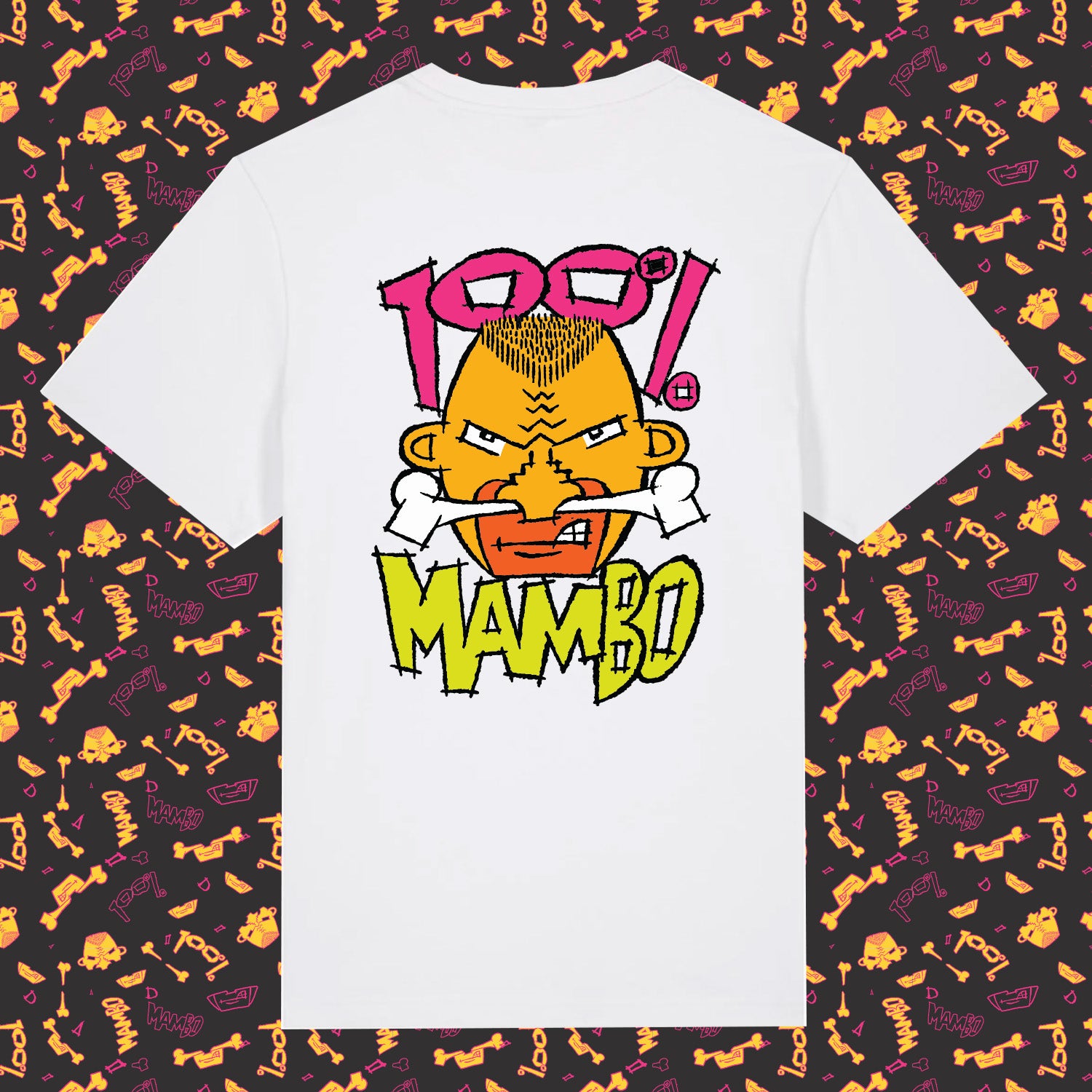 Mambo 'Bones' T-Shirt - White