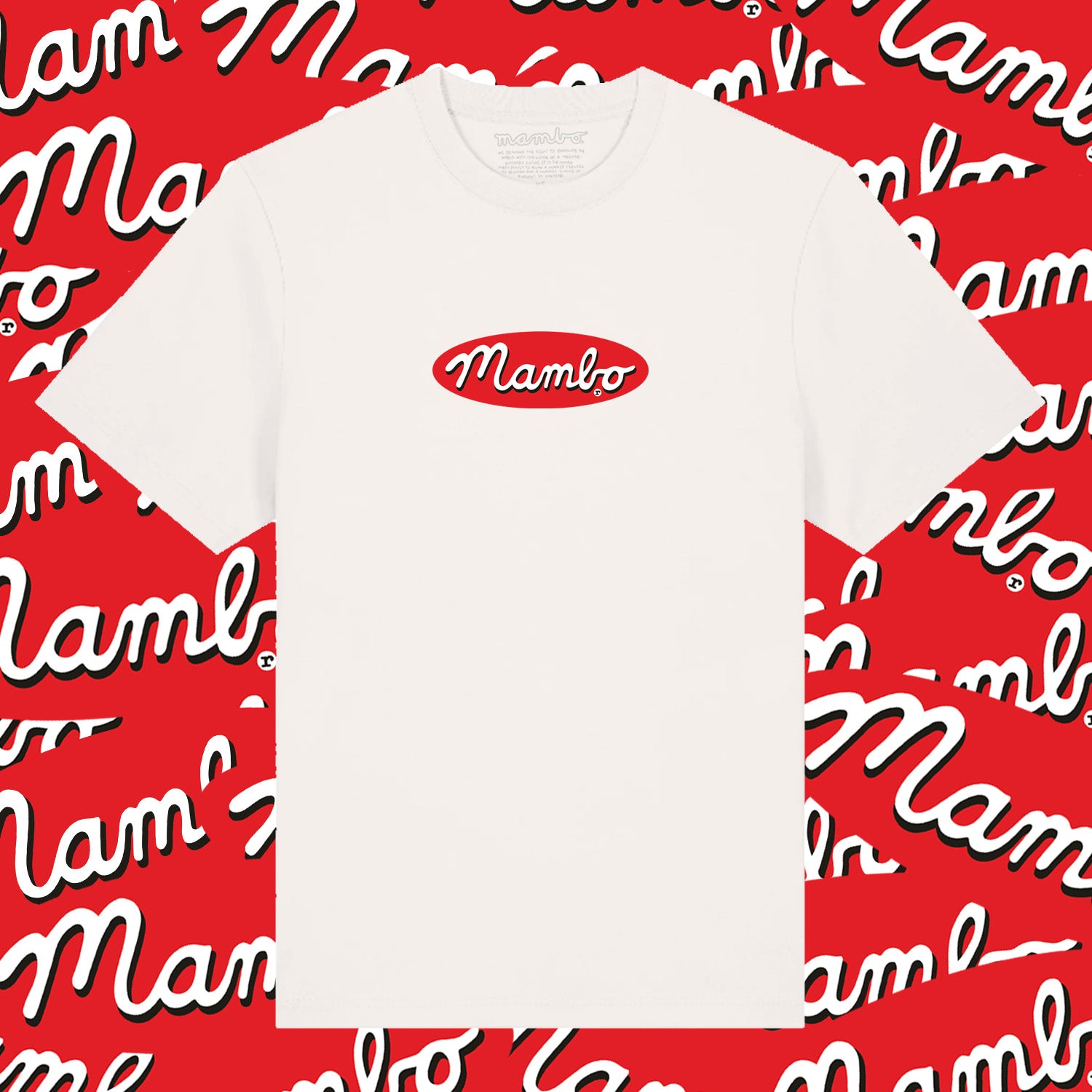 Mambo 'Core Logo' T-Shirt -Off White - Mambo