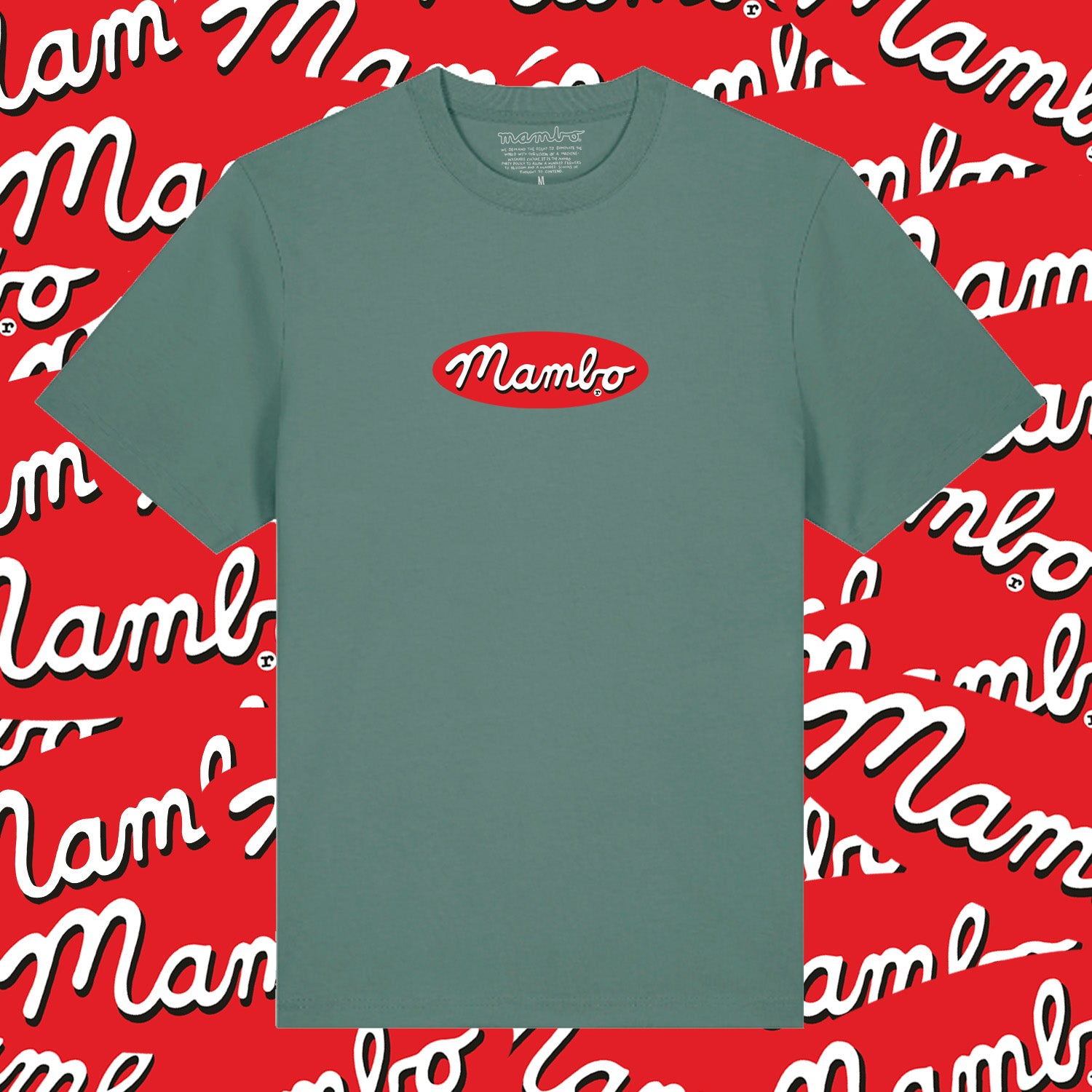 Mambo 'Core Logo' T-Shirt - Green - Mambo