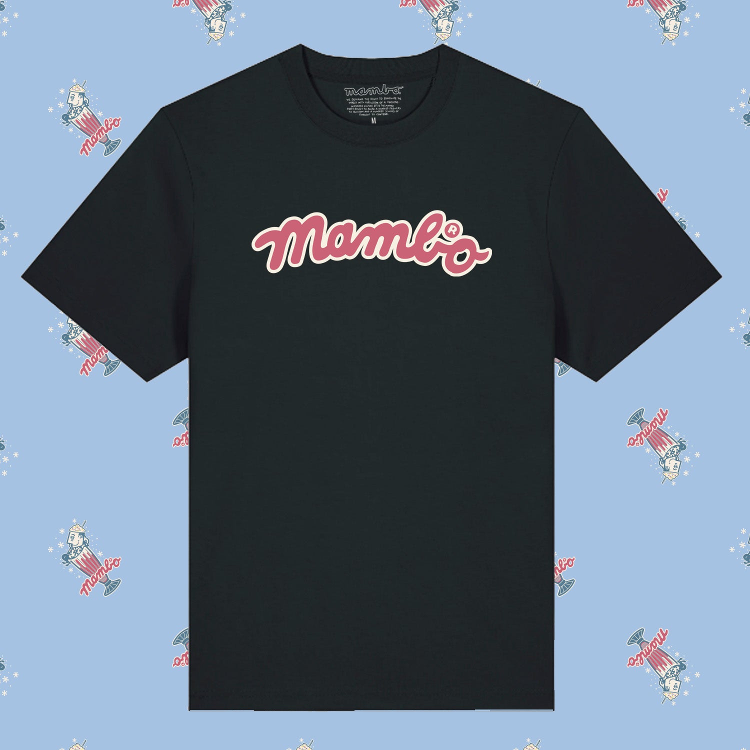 Mambo 'Flow Logo' T-Shirt - Black - Mambo