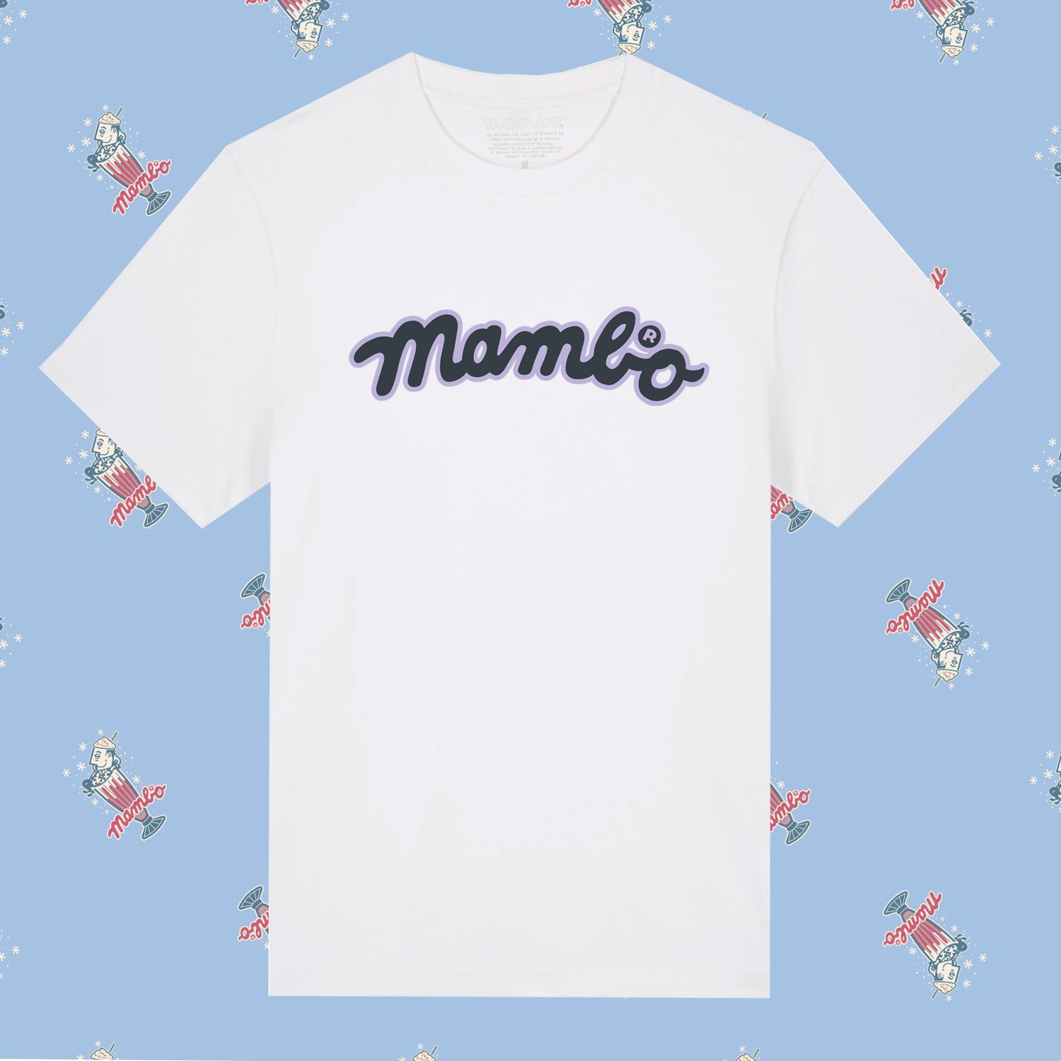 Mambo 'Flow Logo' T-Shirt - White - Mambo