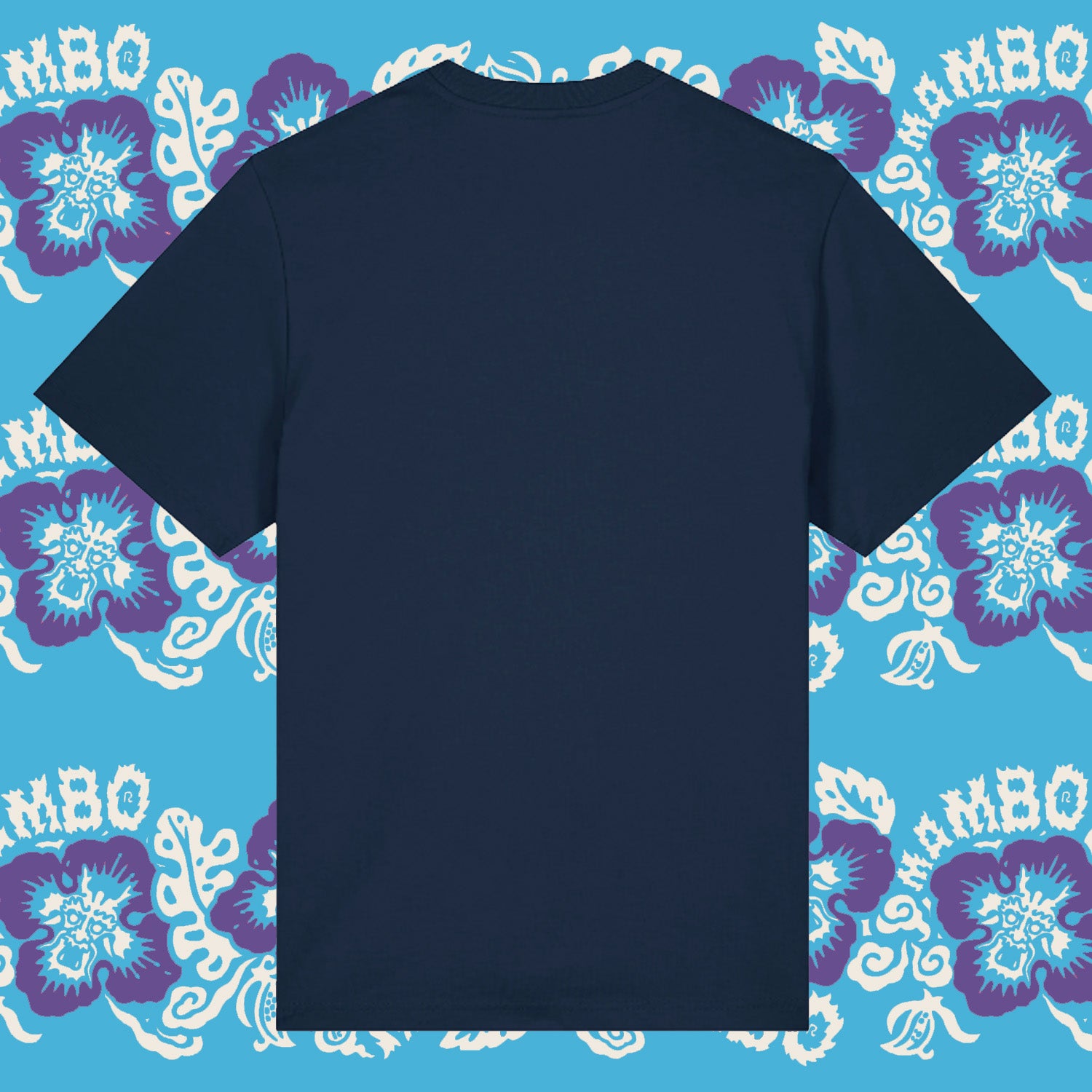 Mambo 'Hawaii Logo' T-Shirt - Navy - Mambo