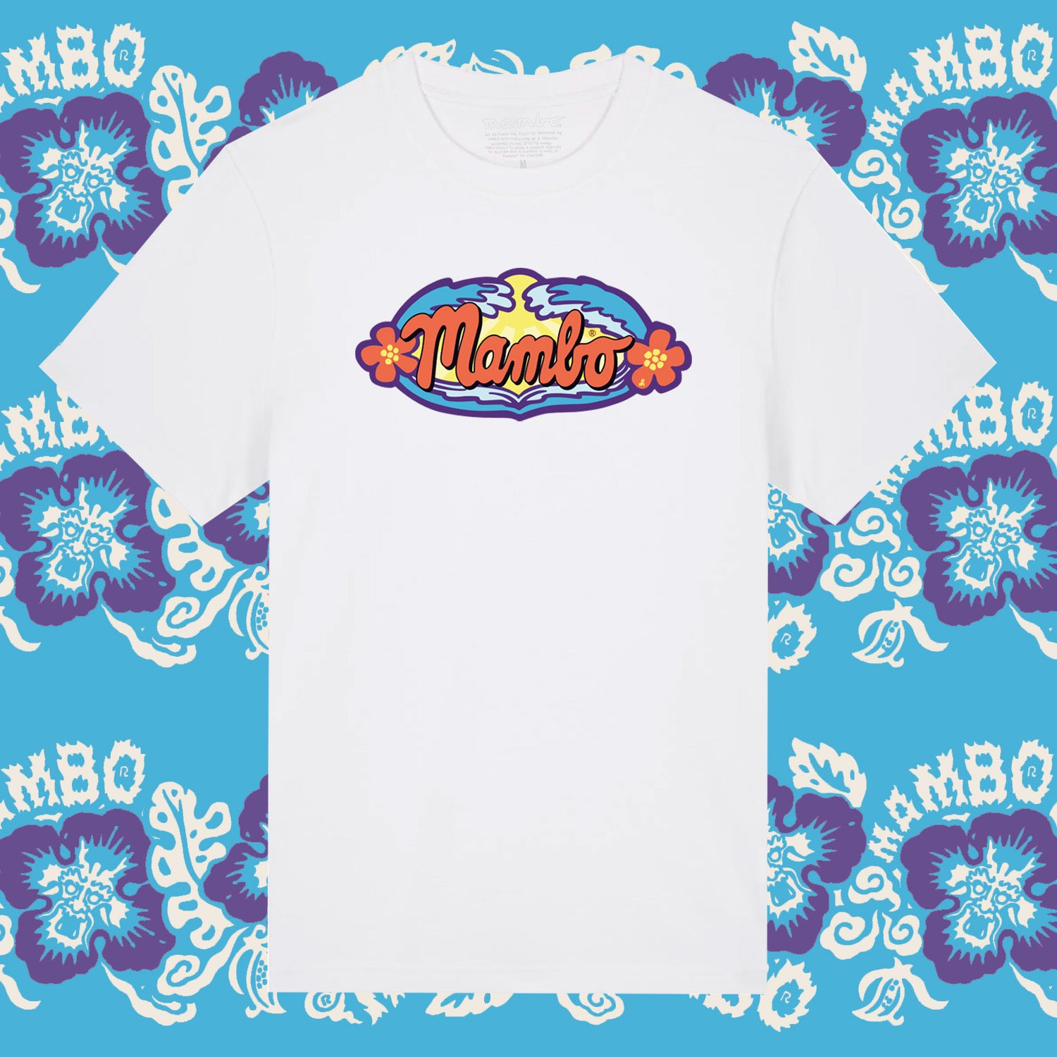 Mambo 'Hawaii Logo' T-Shirt - White - Mambo