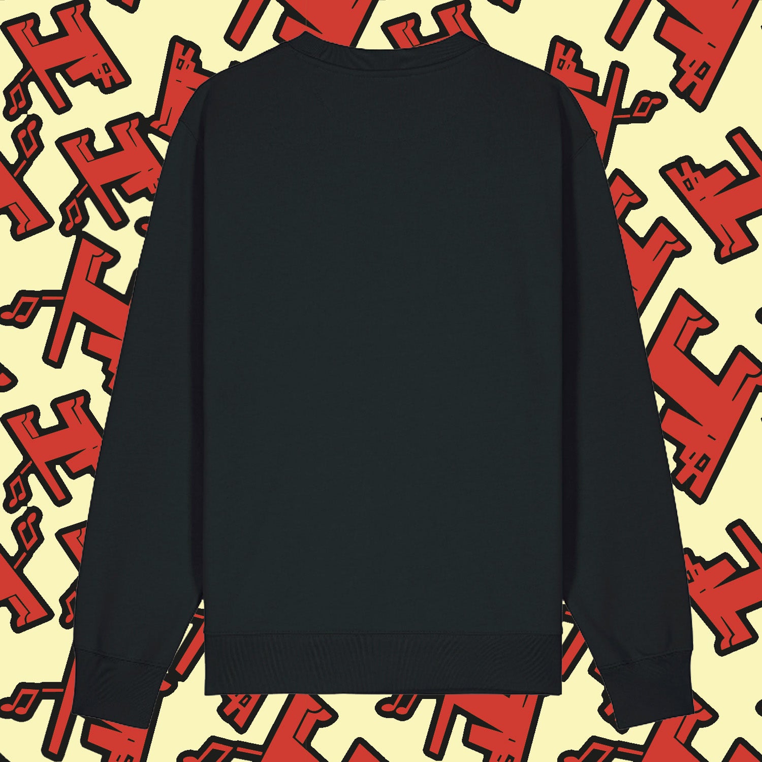 Mambo 'Line Up' Sweatshirt - Black - Mambo