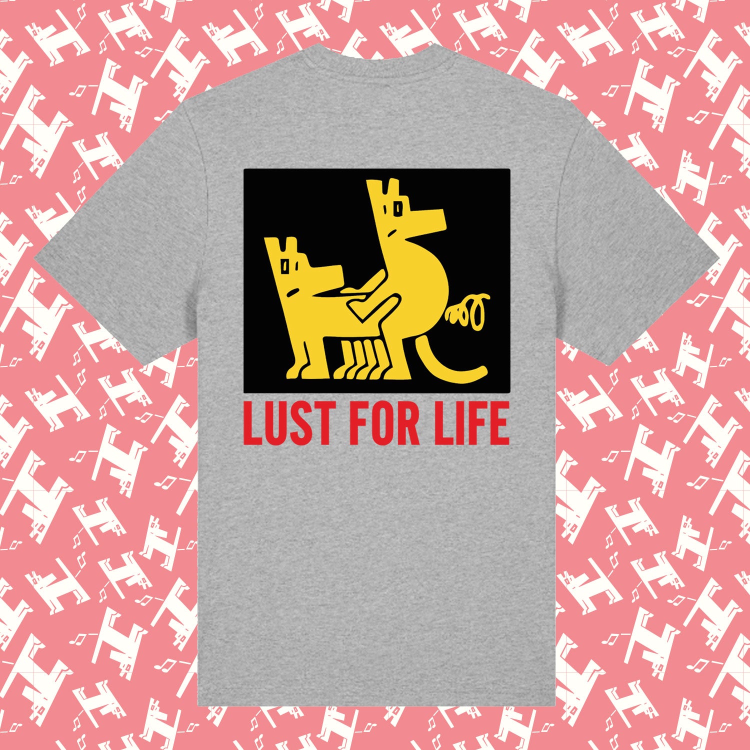 Mambo 'Lust For Life' T-Shirt - Grey - Mambo