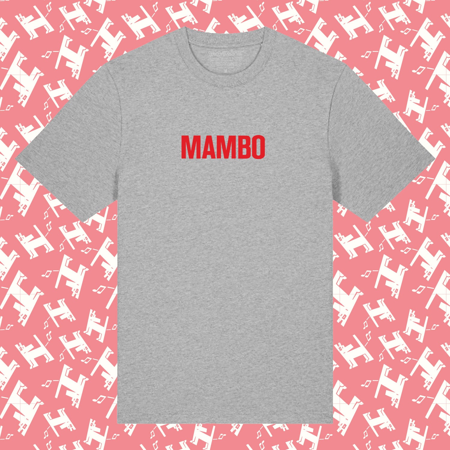 Mambo 'Lust For Life' T-Shirt - Grey - Mambo