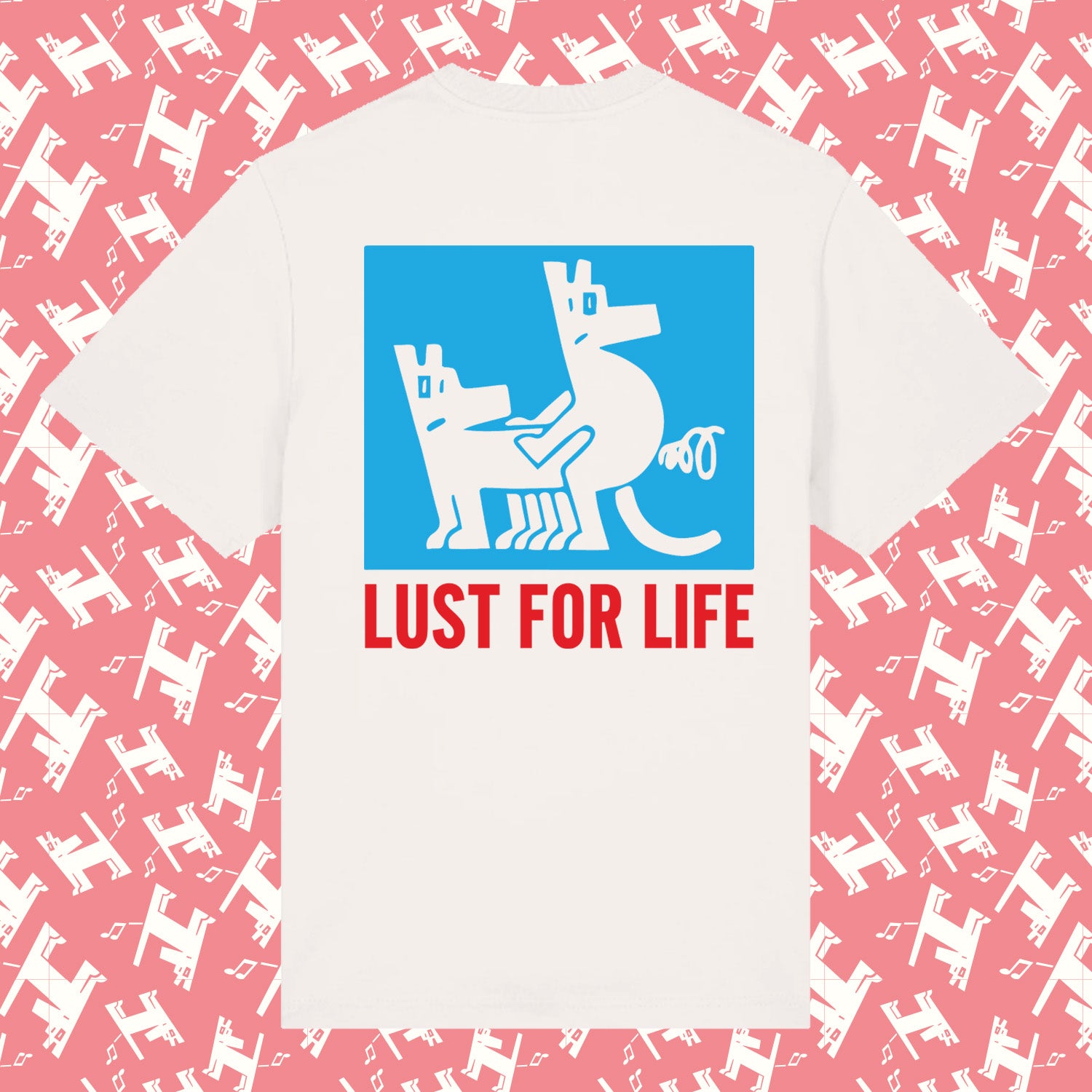 Mambo 'Lust For Life' T-Shirt - Optic White - Mambo