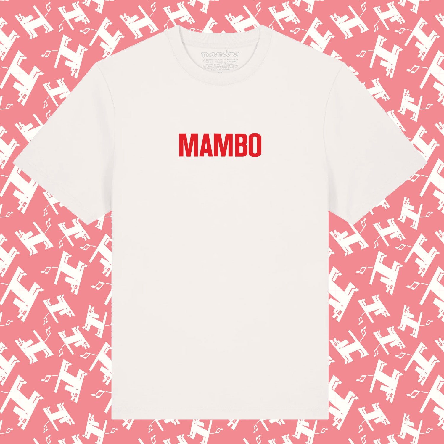 Mambo 'Lust For Life' T-Shirt - Optic White - Mambo