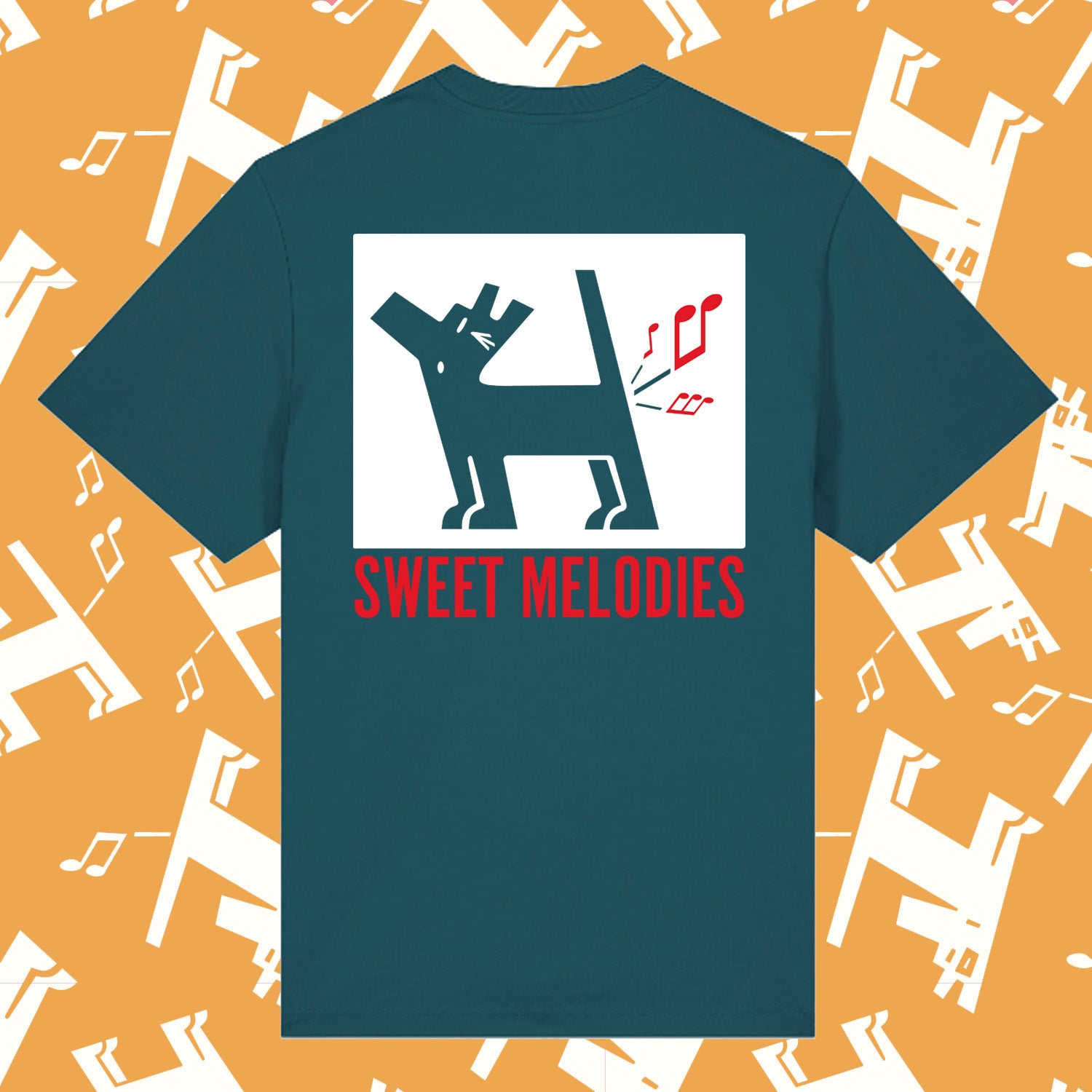 Mambo 'Sweet Melodies' T-Shirt - Dark Green - Mambo