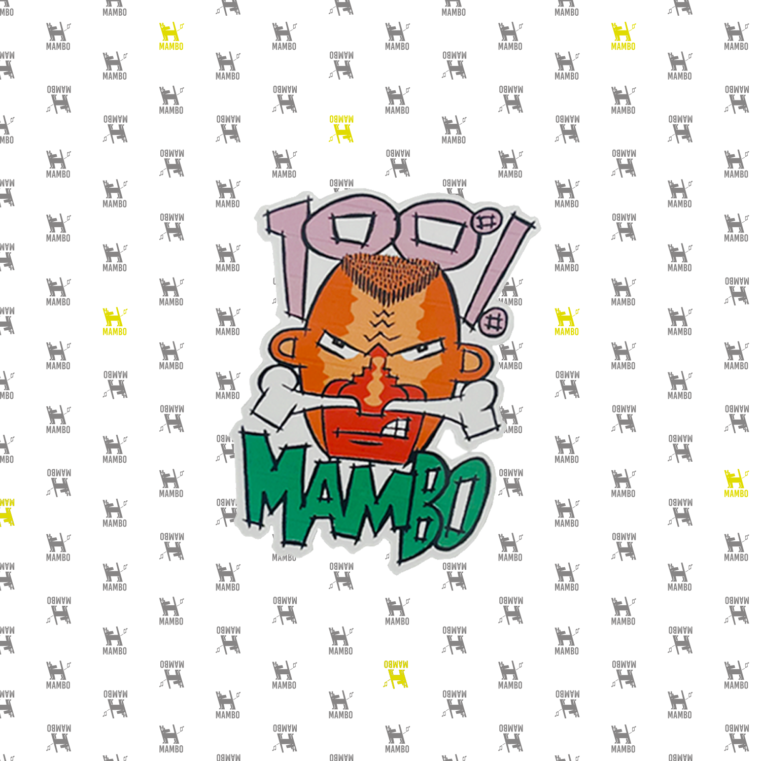 Mambo Logo Galore Sticker Pack - Mambo