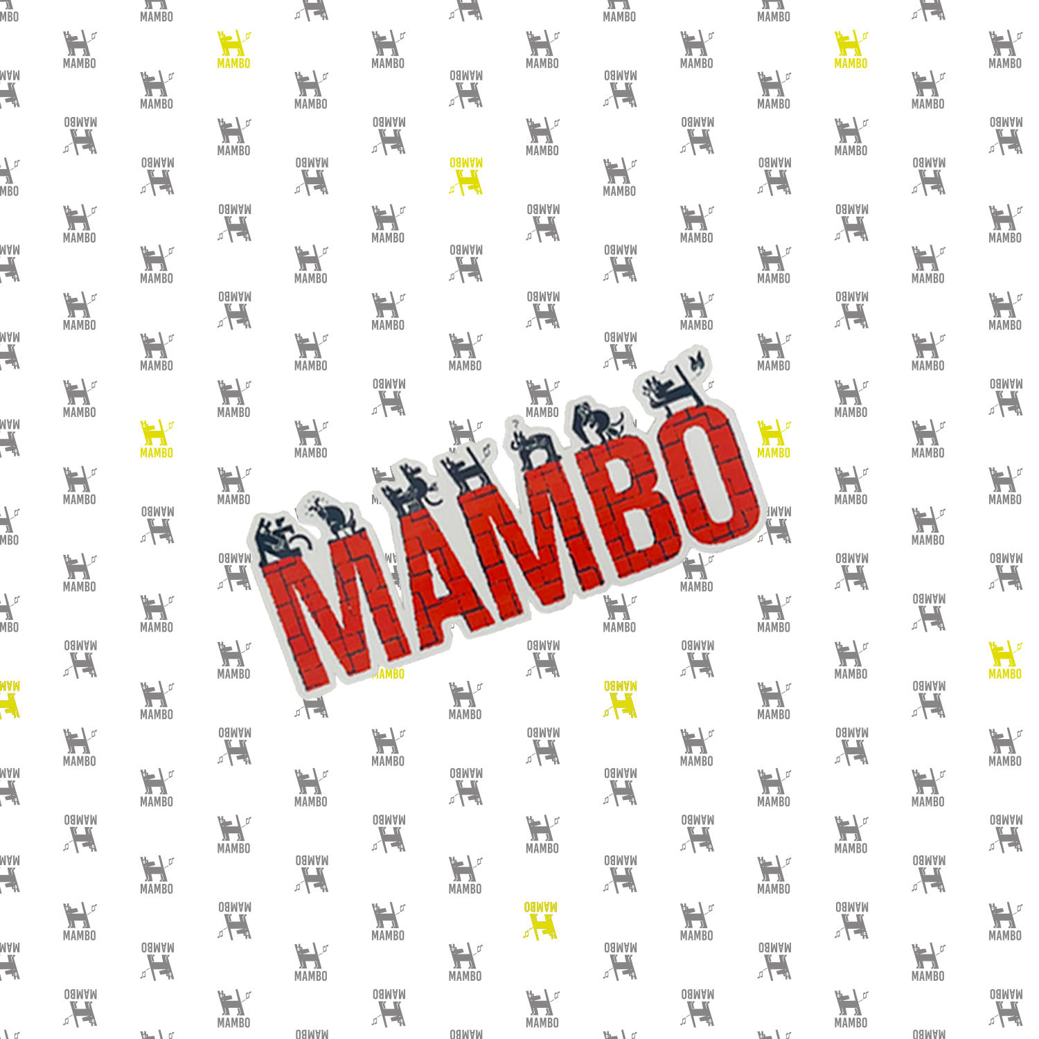 Mambo Logo Galore Sticker Pack - Mambo